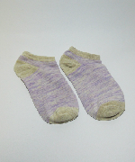 2色運動棉值短襪(紫色)